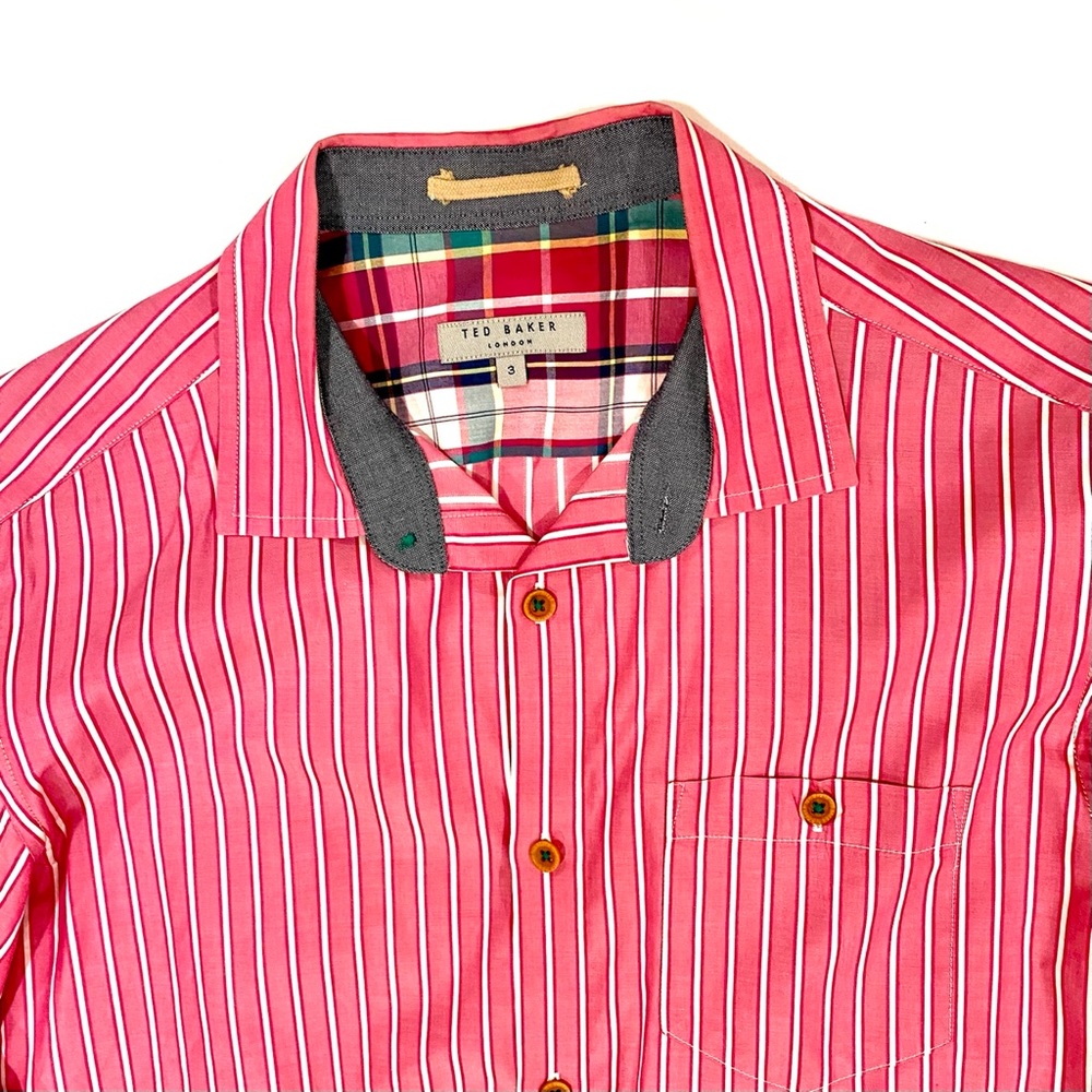 Ted Baker Men’s L/S Button Down Size 3